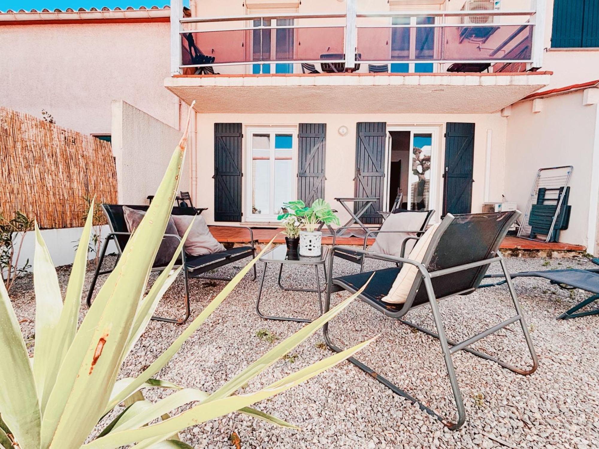 Appartement Avec Jardin Privatif A 300M De La Plage *2* Canet-en-Roussillon Exterior foto